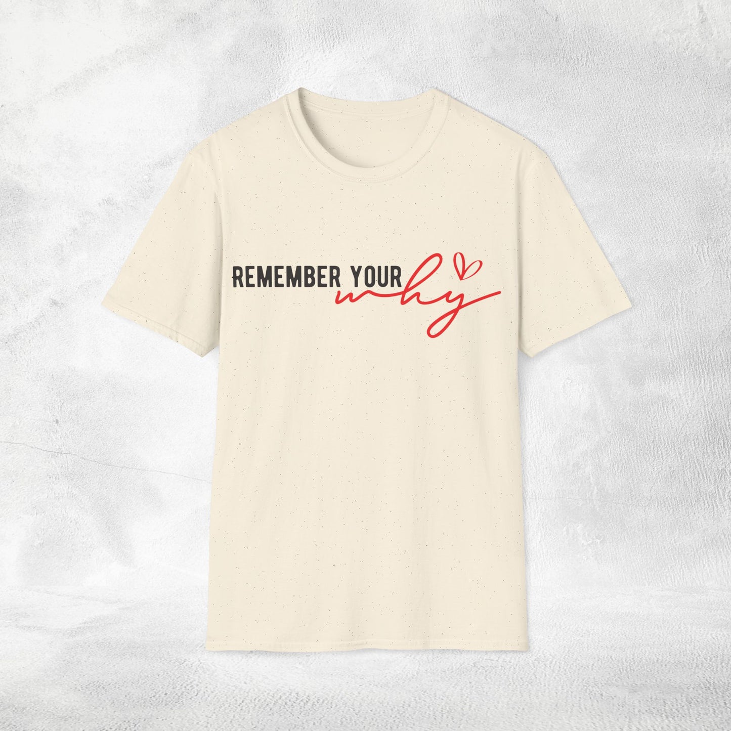 Women's Slogan T-shirt remember your why