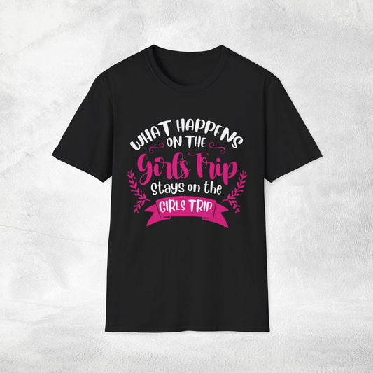 women shirt girls trip