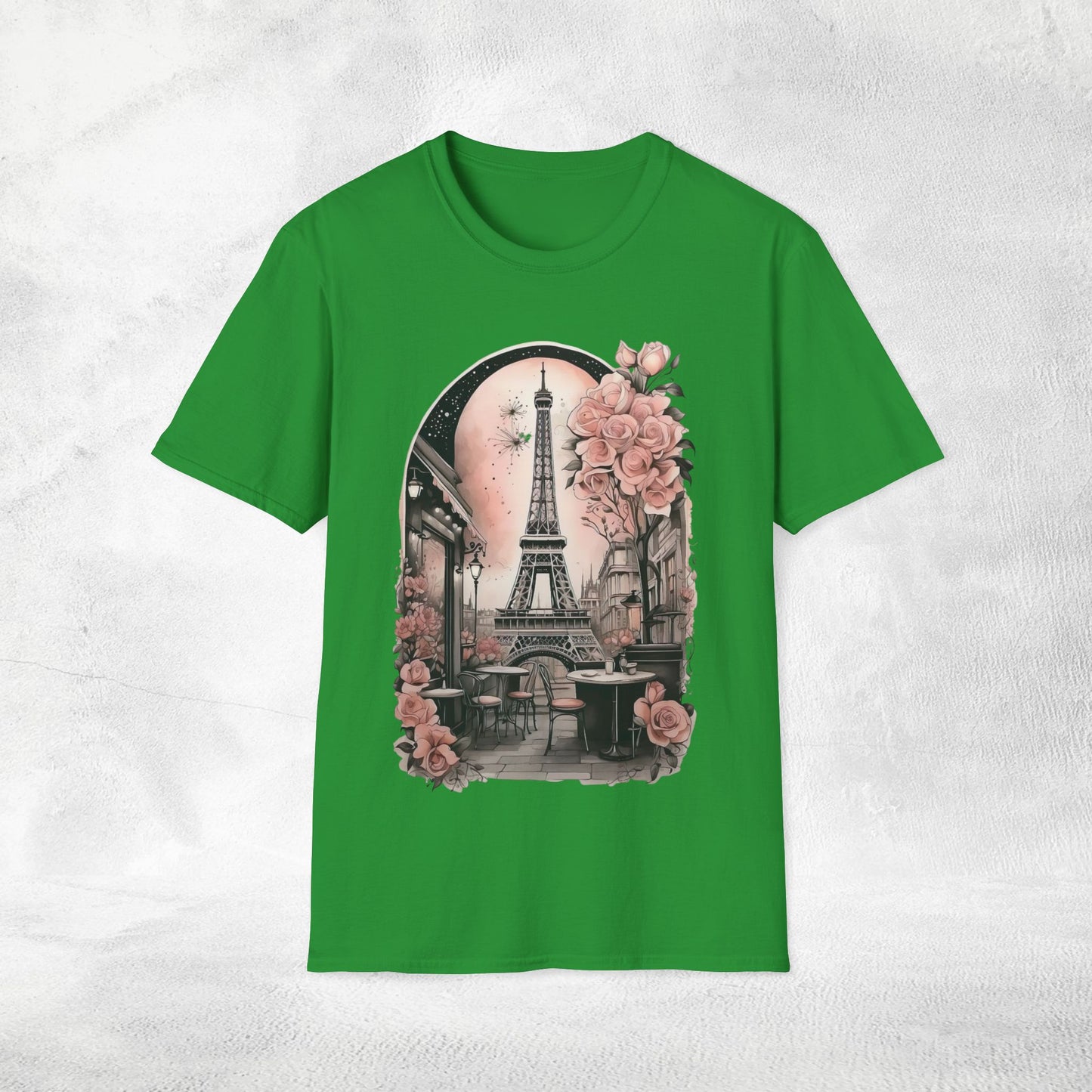 Women T-shirt Paris vacation tee