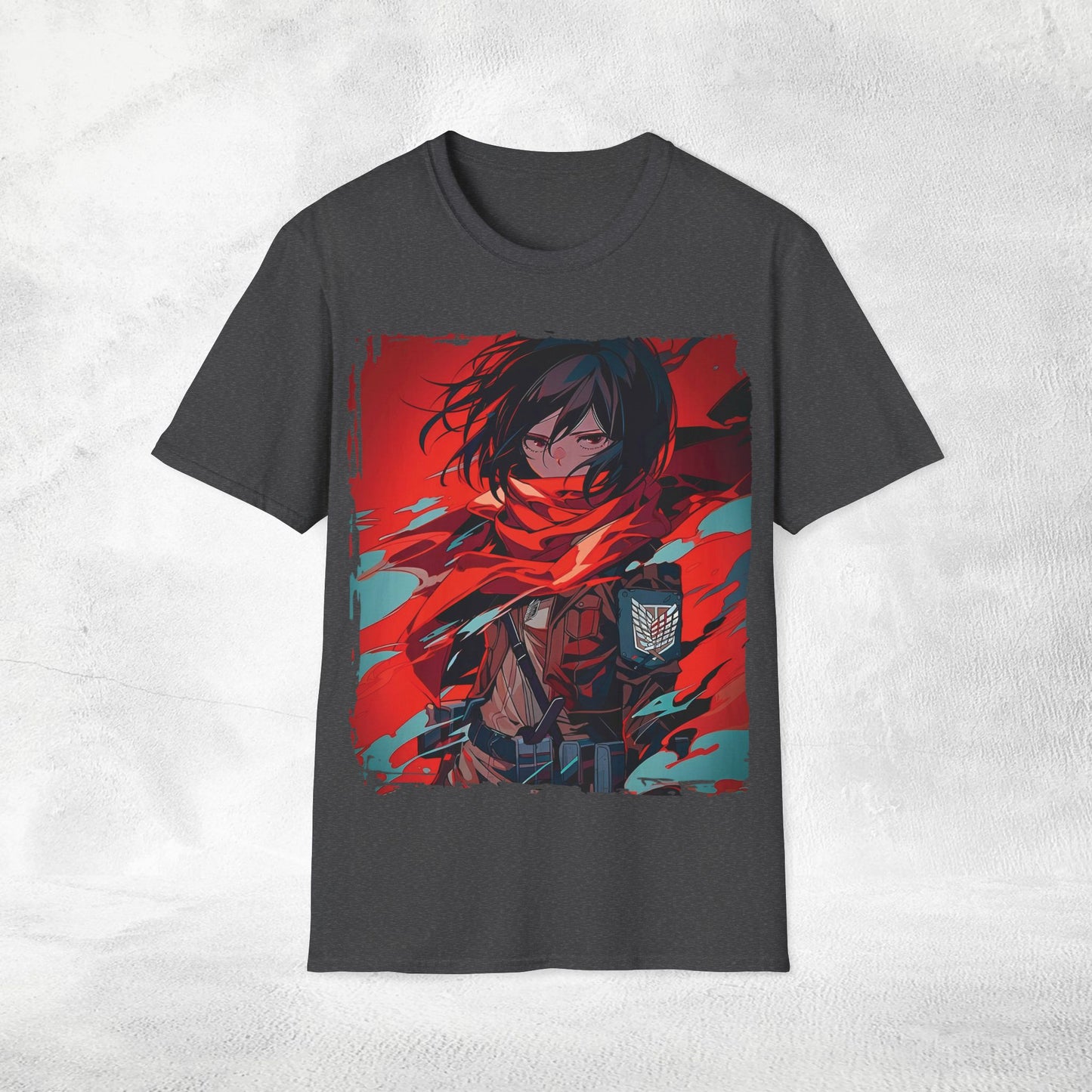 Unisex anime shirt Mikasa Ackerman