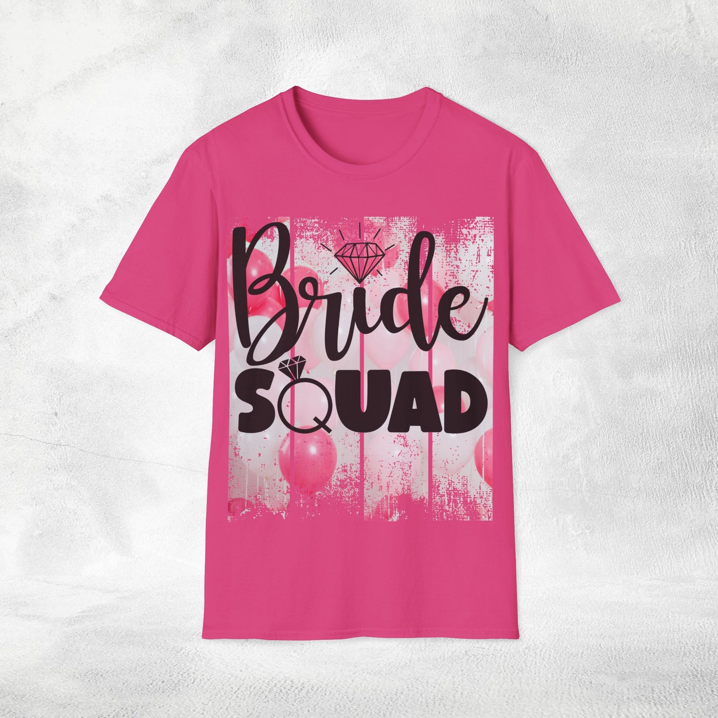 Women's T-Shirt bride squad bachelorette party
