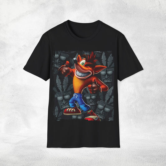 Unisex Gaming shirt Crash Bandicoot
