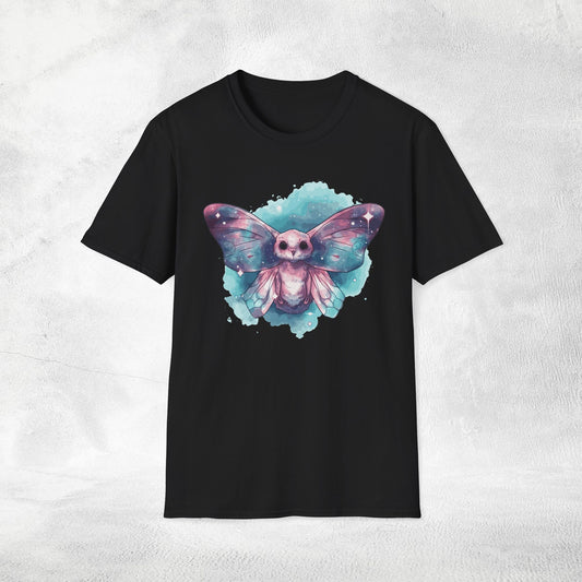 Unisex Gothic Shirt Pastel Moth