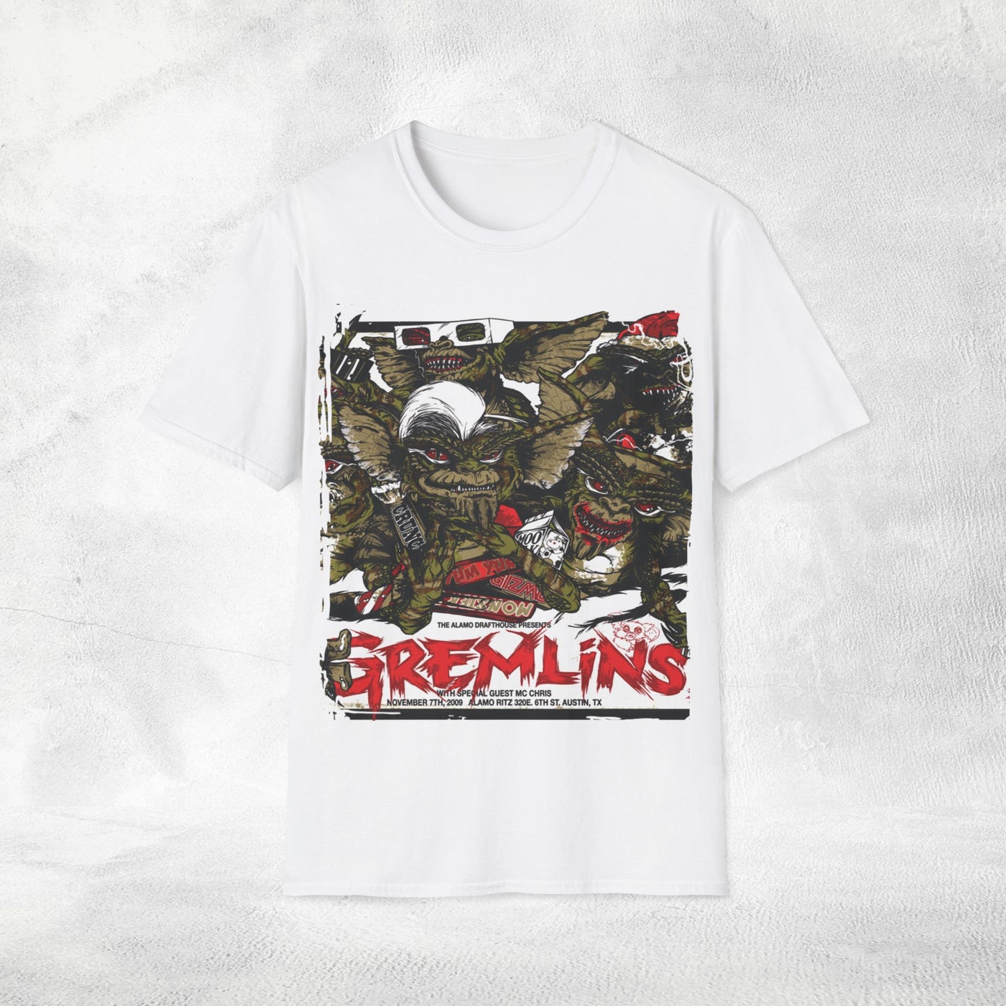 Limited unisex movie shirt Gremlins
