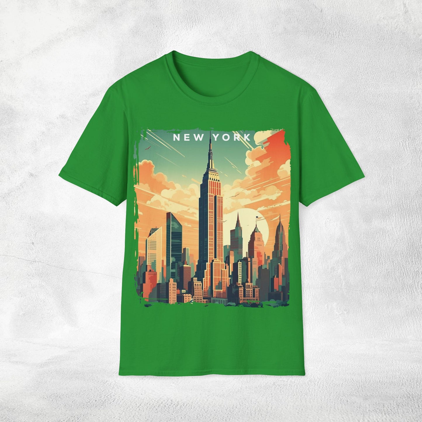 Women T-shirt New York vacation tee