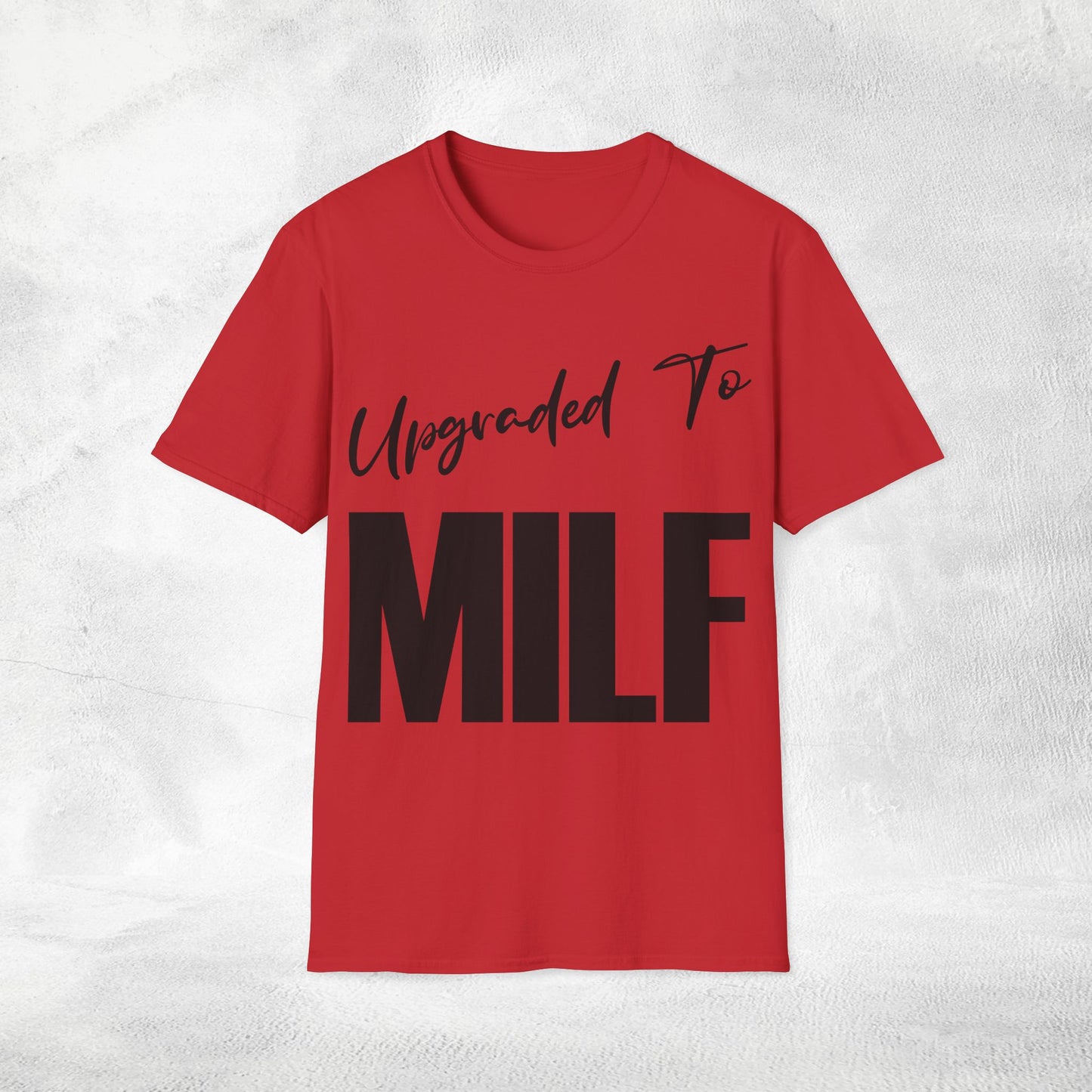Women's Wifey T-shirt Upgraded to MILF