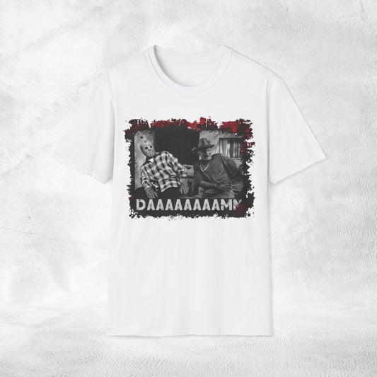 Unisex movie shirt Jason and Freddy