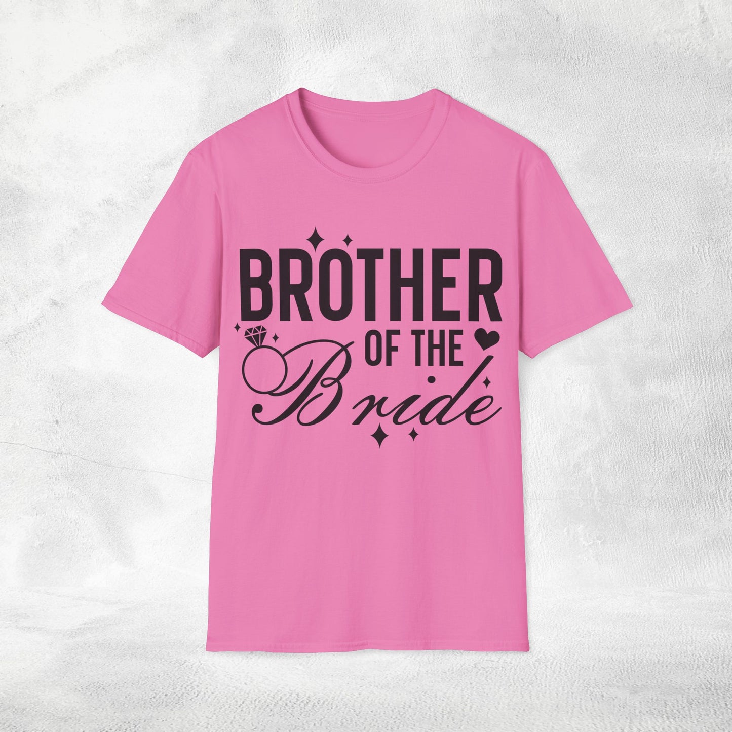 Men's T-Shirt brother of the bride bachelorette party