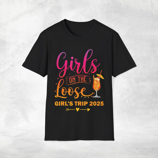 women shirt girls on the loose 2025