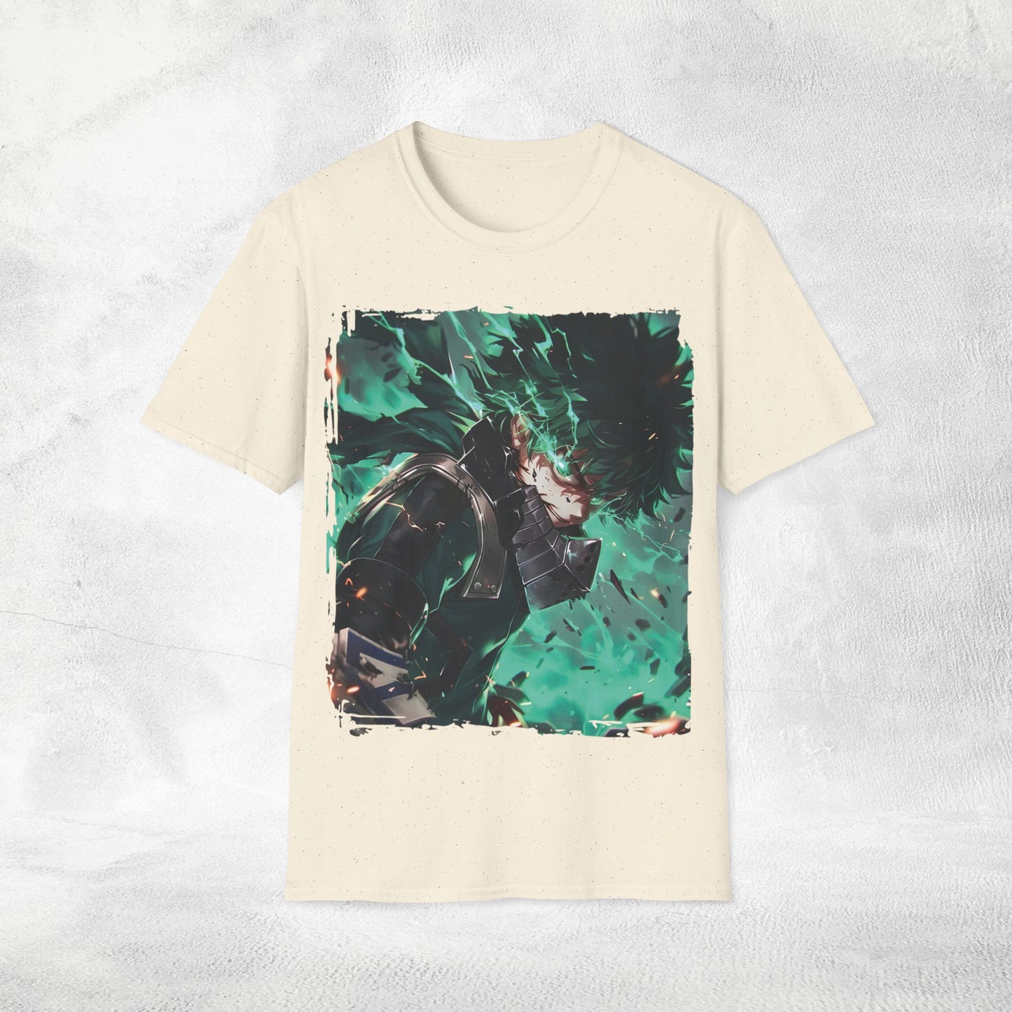Unisex anime shirt Izuku Midoriya