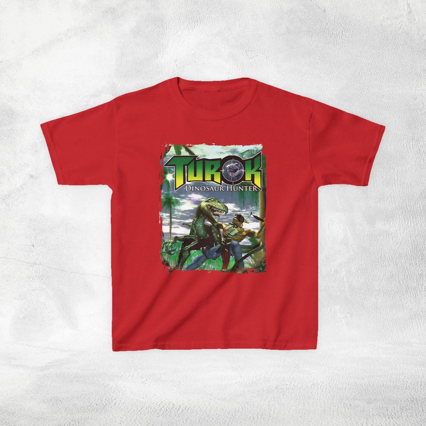 Kids gaming shirt Turok - Dinosaur Hunter