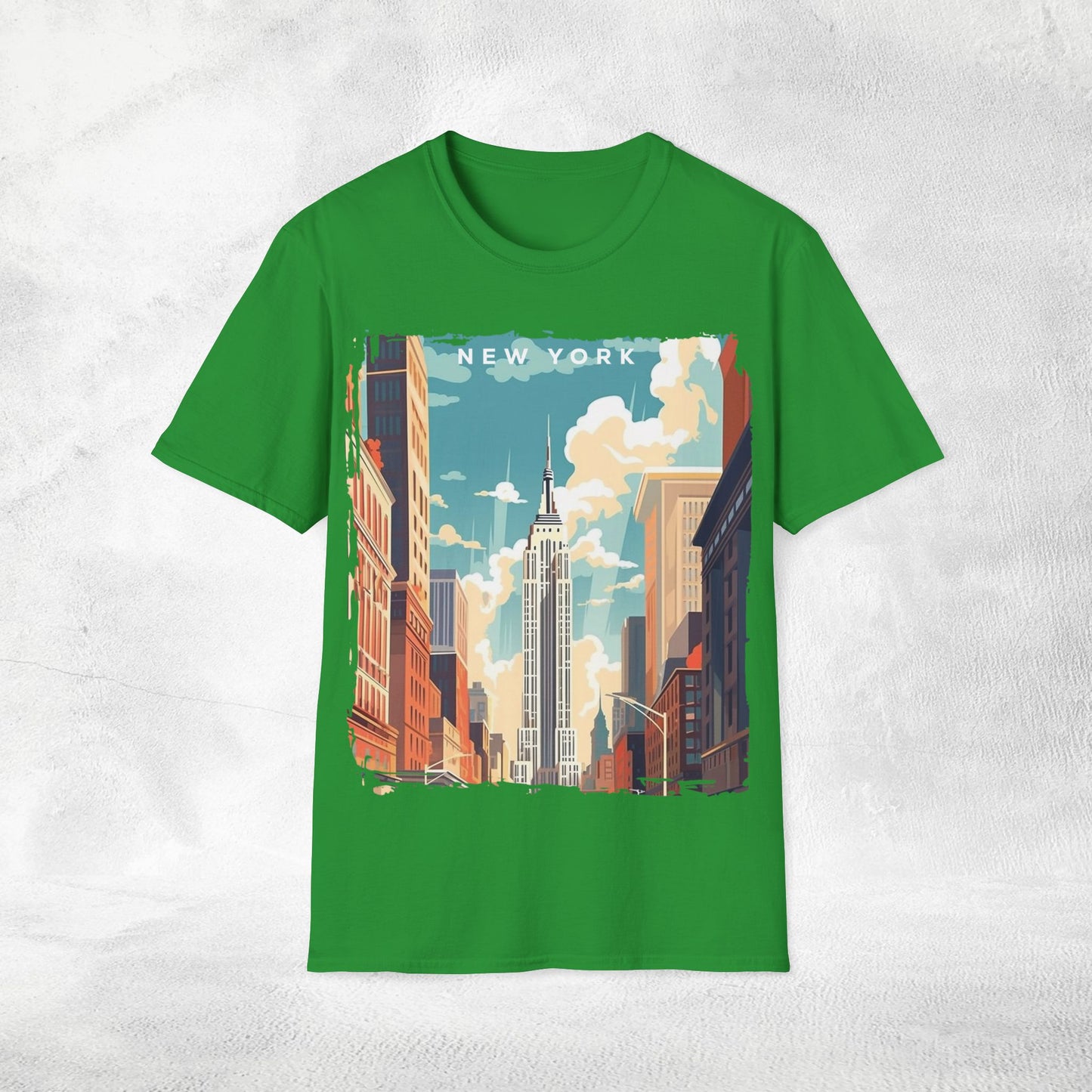 Women T-shirt New York vacation tee