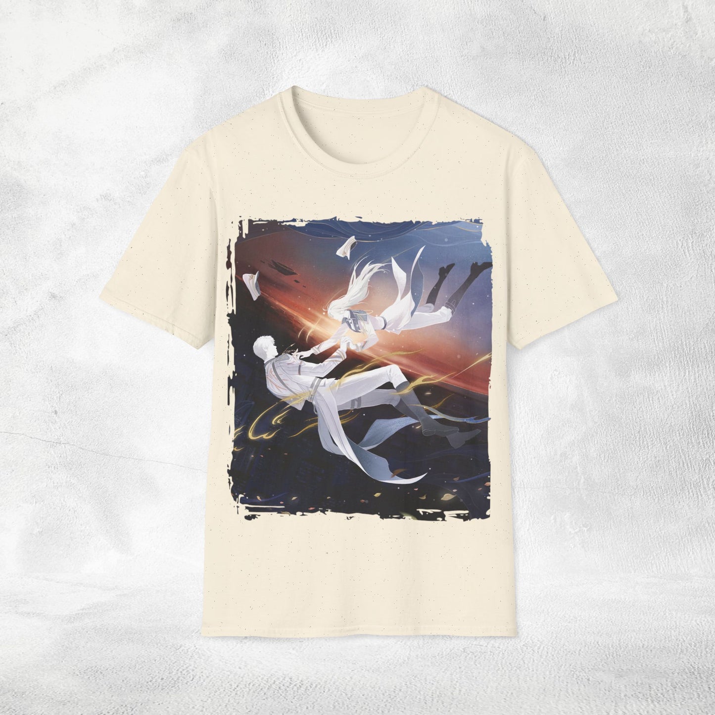 Unisex anime shirt Caleb Love and Deepspace