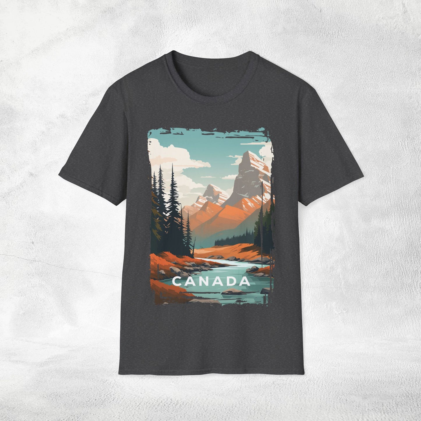 Women T-shirt Canada vacation tee
