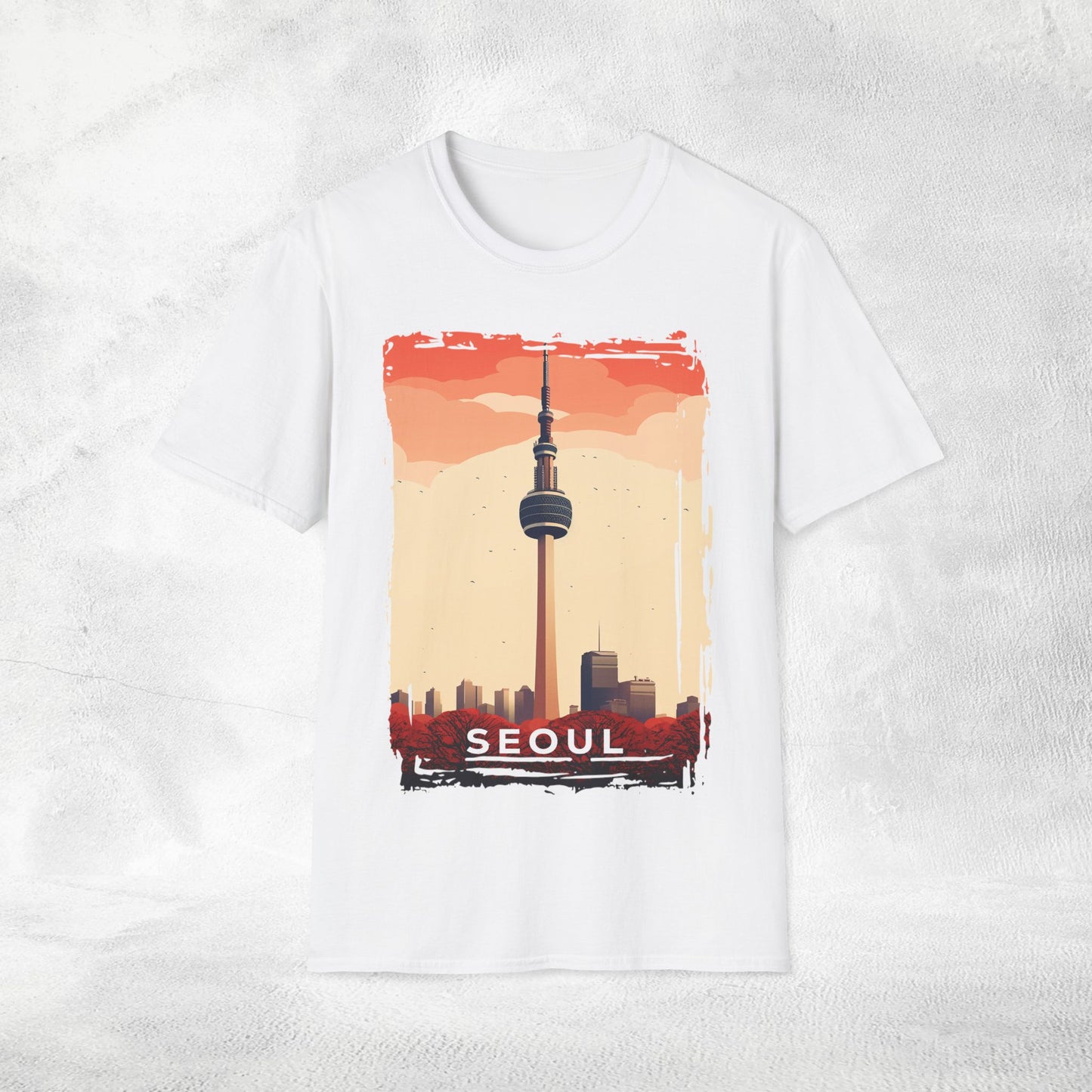 Women T-shirt Seoul vacation tee