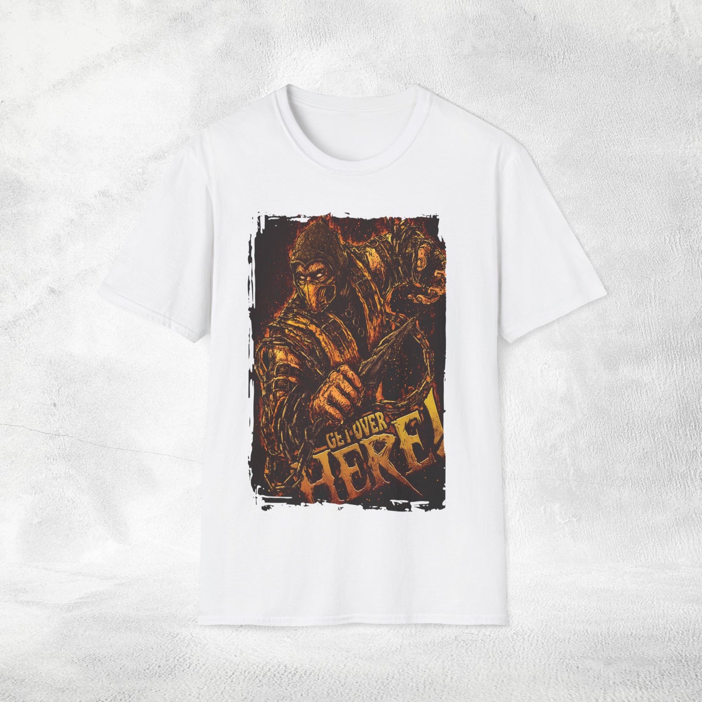 Unisex gaming shirt Mortal Kombat get over here!