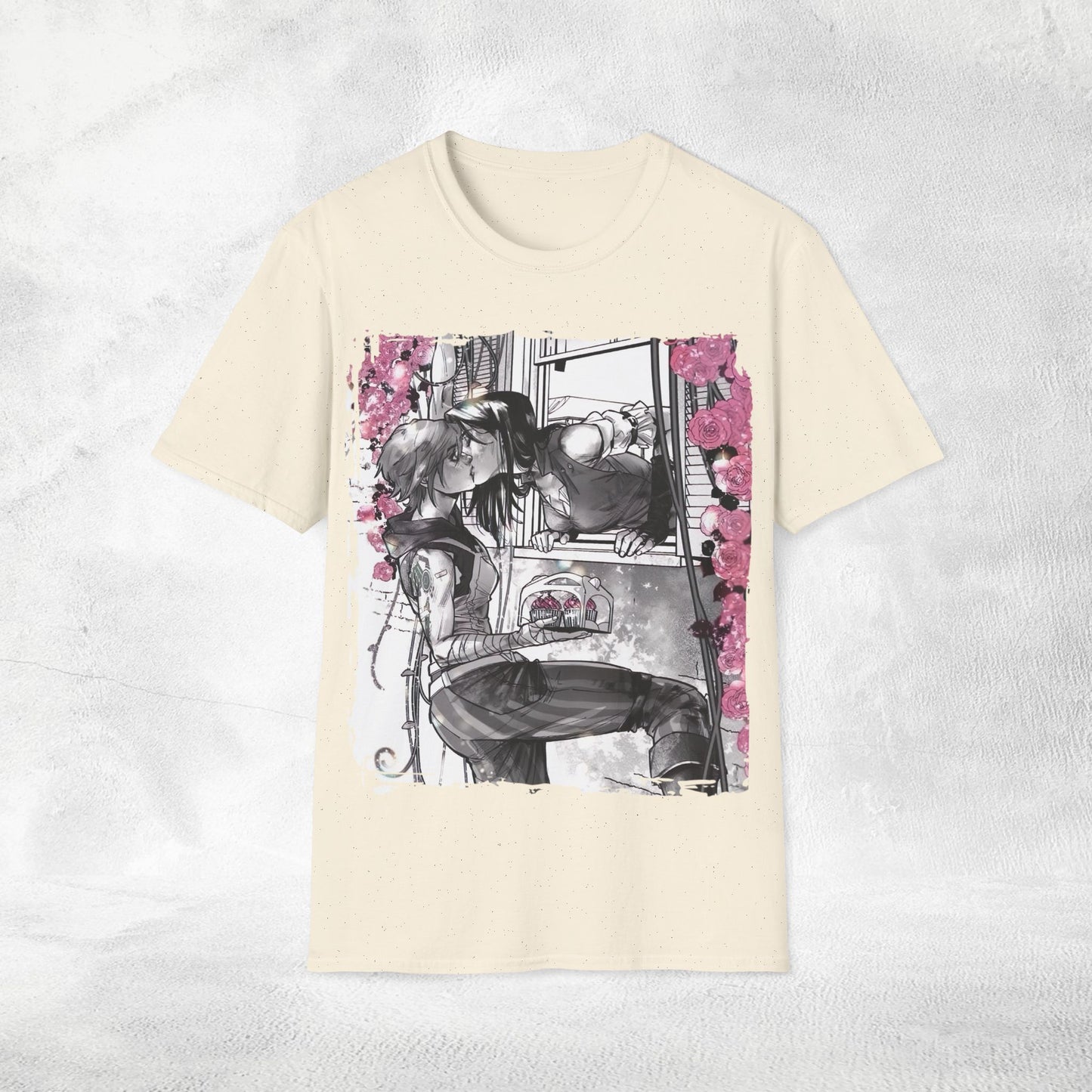 Unisex Gaming shirt Arcane Series LOL Caitlyn and Vi