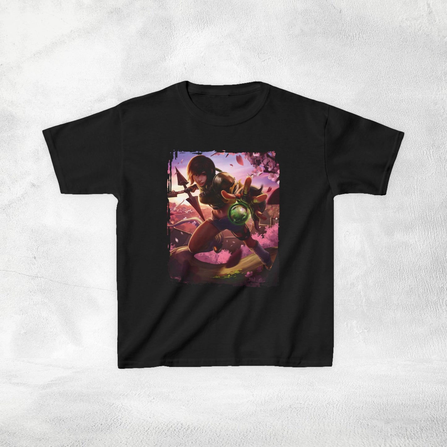 Kids gaming shirt Final Fantasy Yuffie Kisaragi