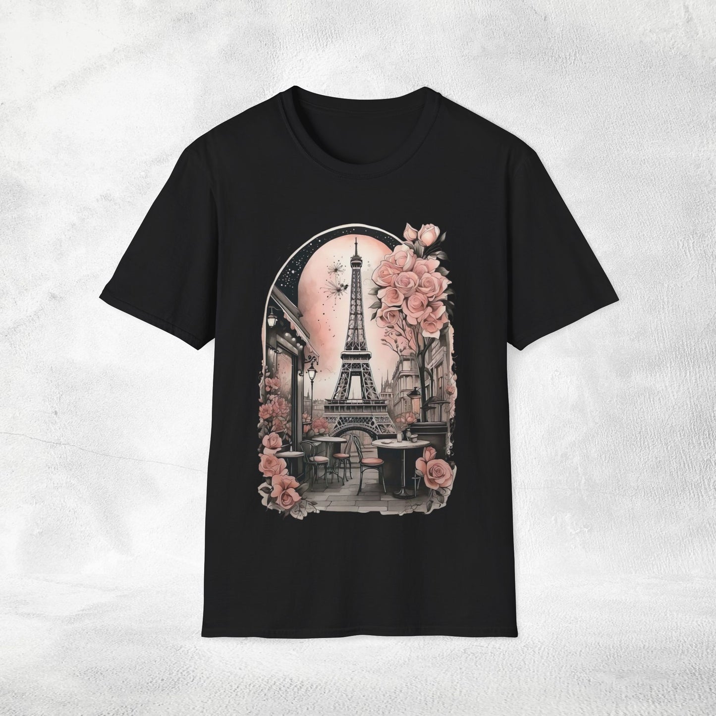 Women T-shirt Paris vacation tee