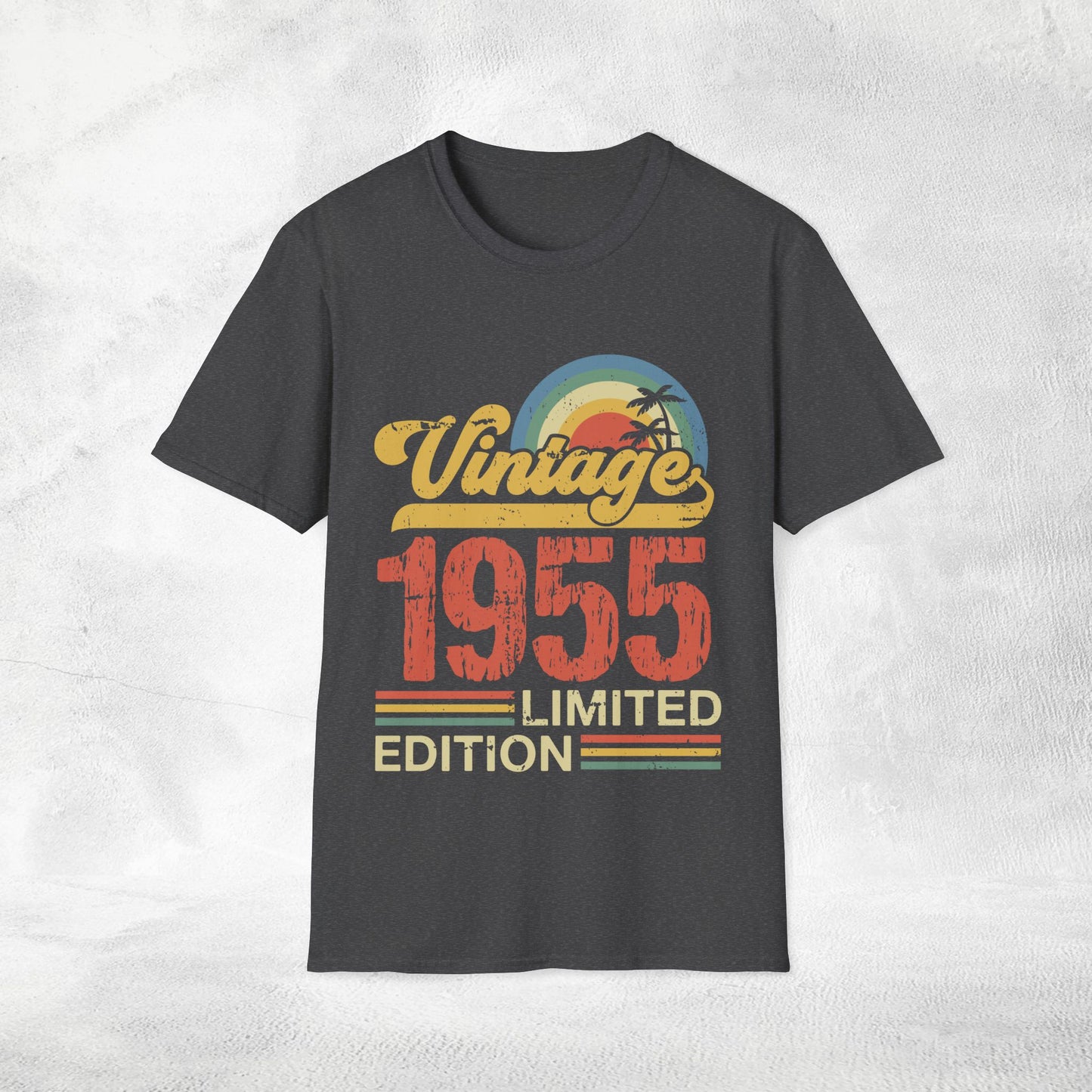 Unisex year of birth shirt 1955