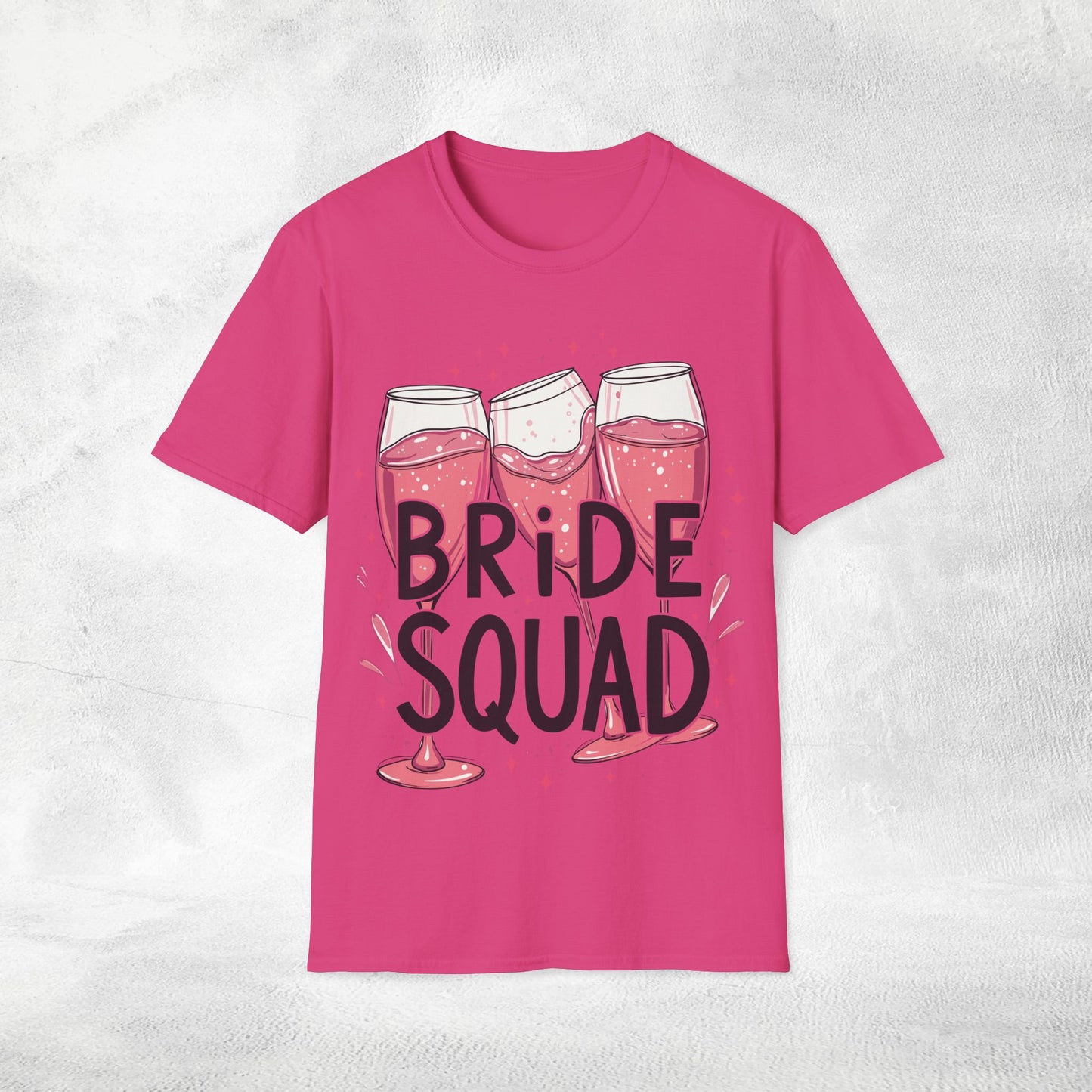 Women's T-Shirt Bride Squad bachelorette party