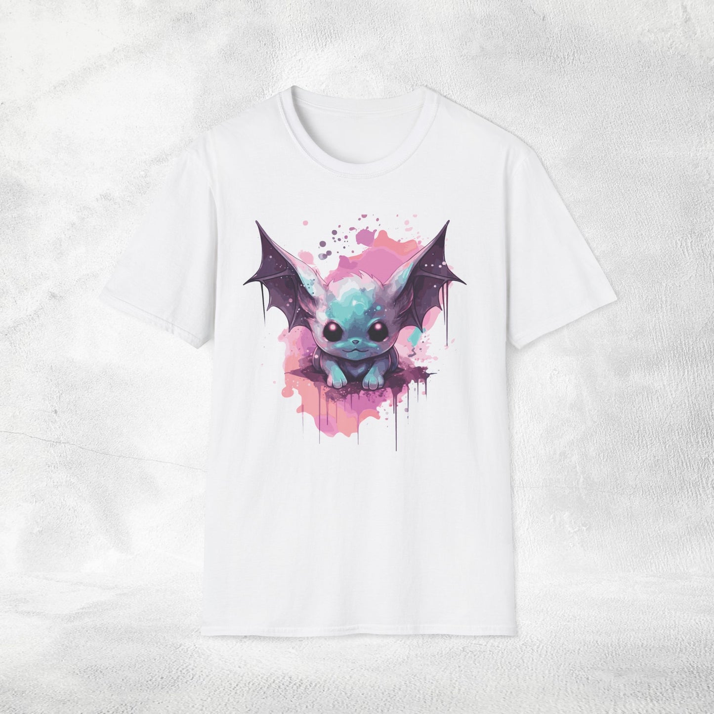 Unisex Gothic Shirt Pastel Bat