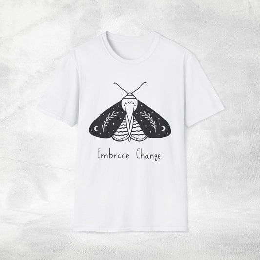 Women's Slogan T-shirt embrace change