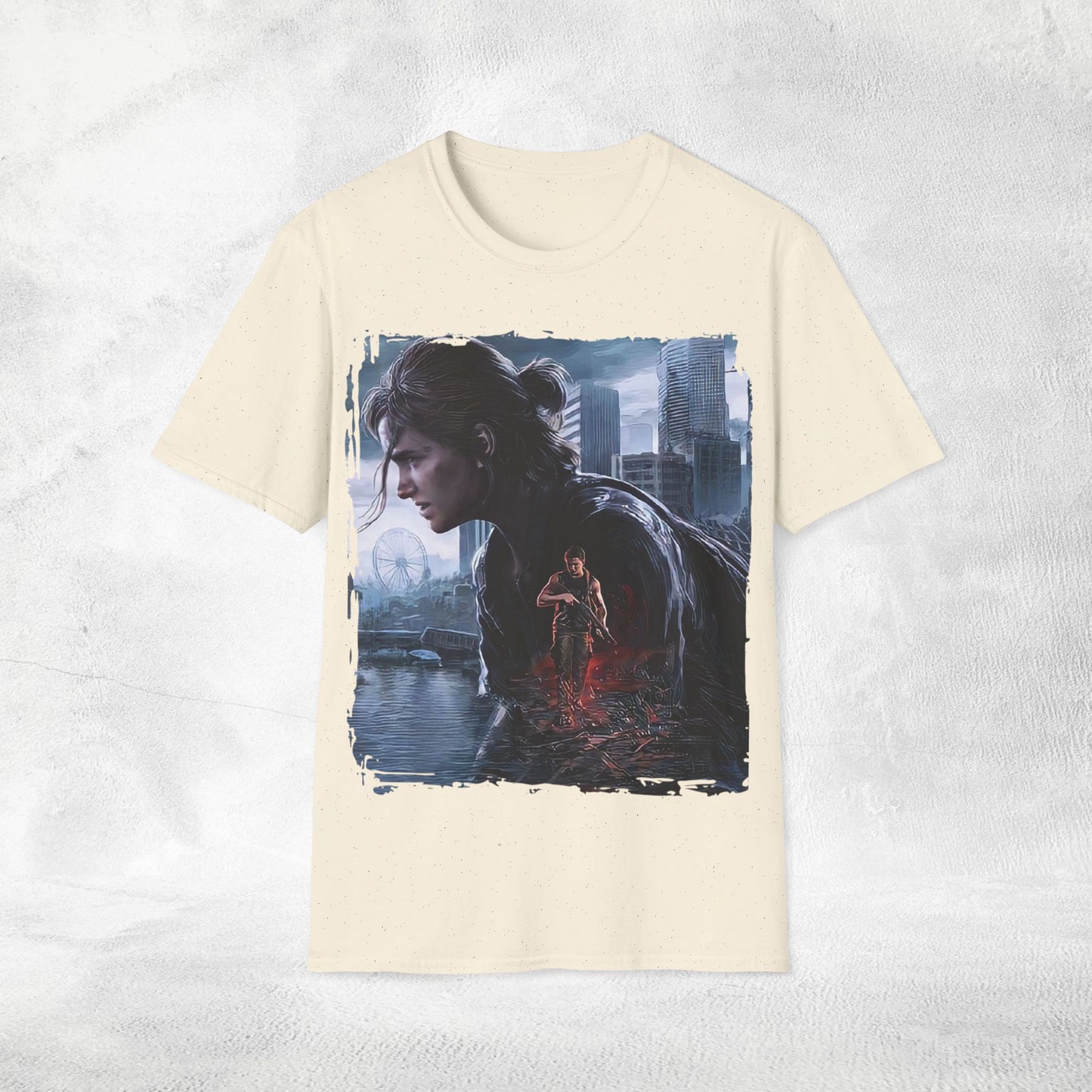 Unisex gaming shirt Ellie the Last of Us