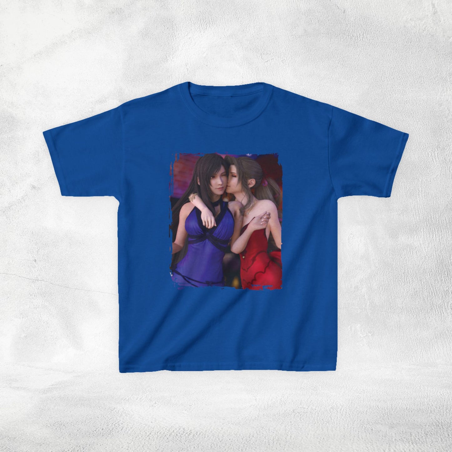 Kids gaming shirt Final Fantasy Tifa Lockhart and Aerith Gainsborough