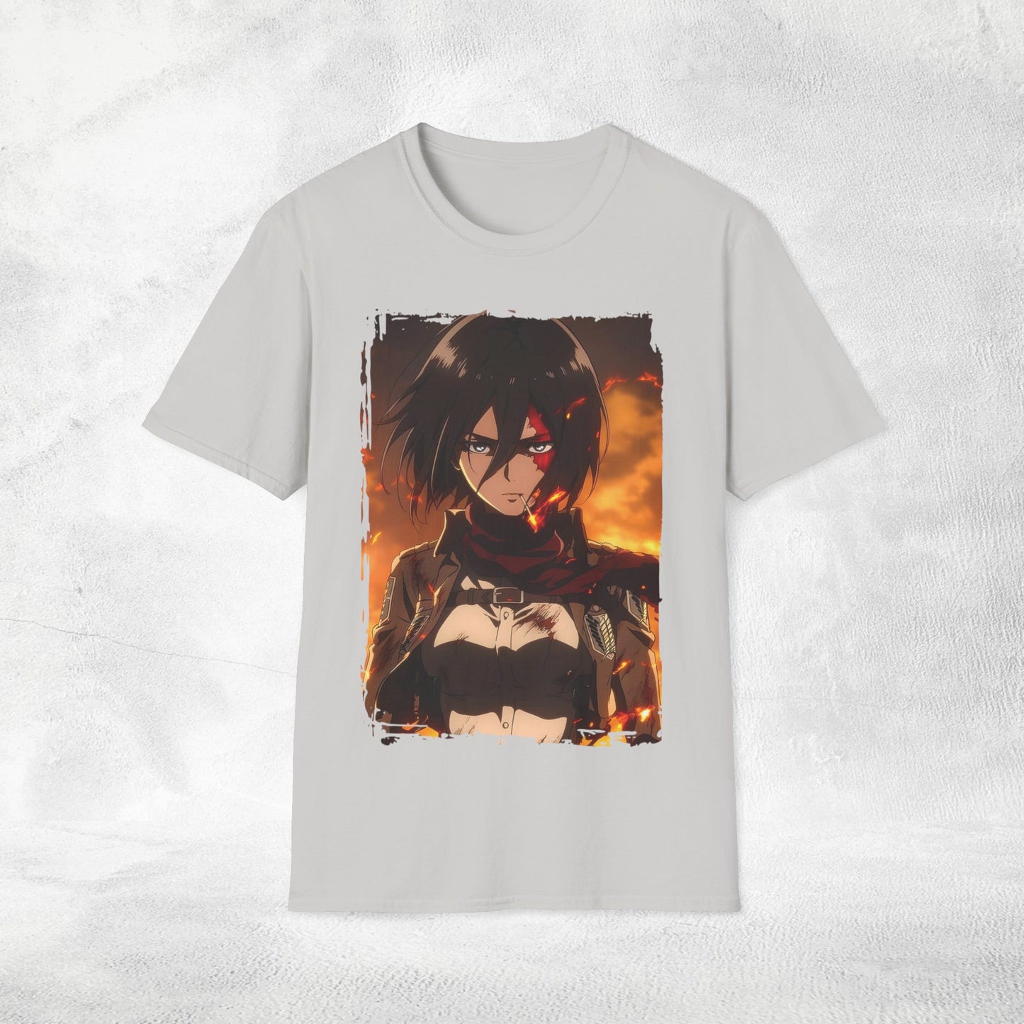 Unisex anime shirt Mikasa Ackerman