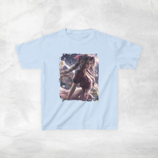 Kids gaming shirt Final Fantasy Aerith Gainsborough
