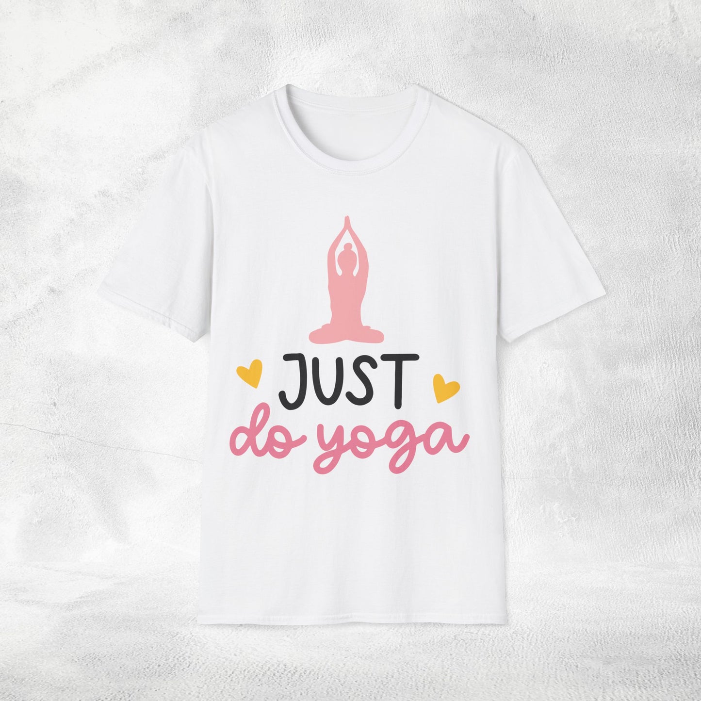 Women's yoga shirt just do yoga