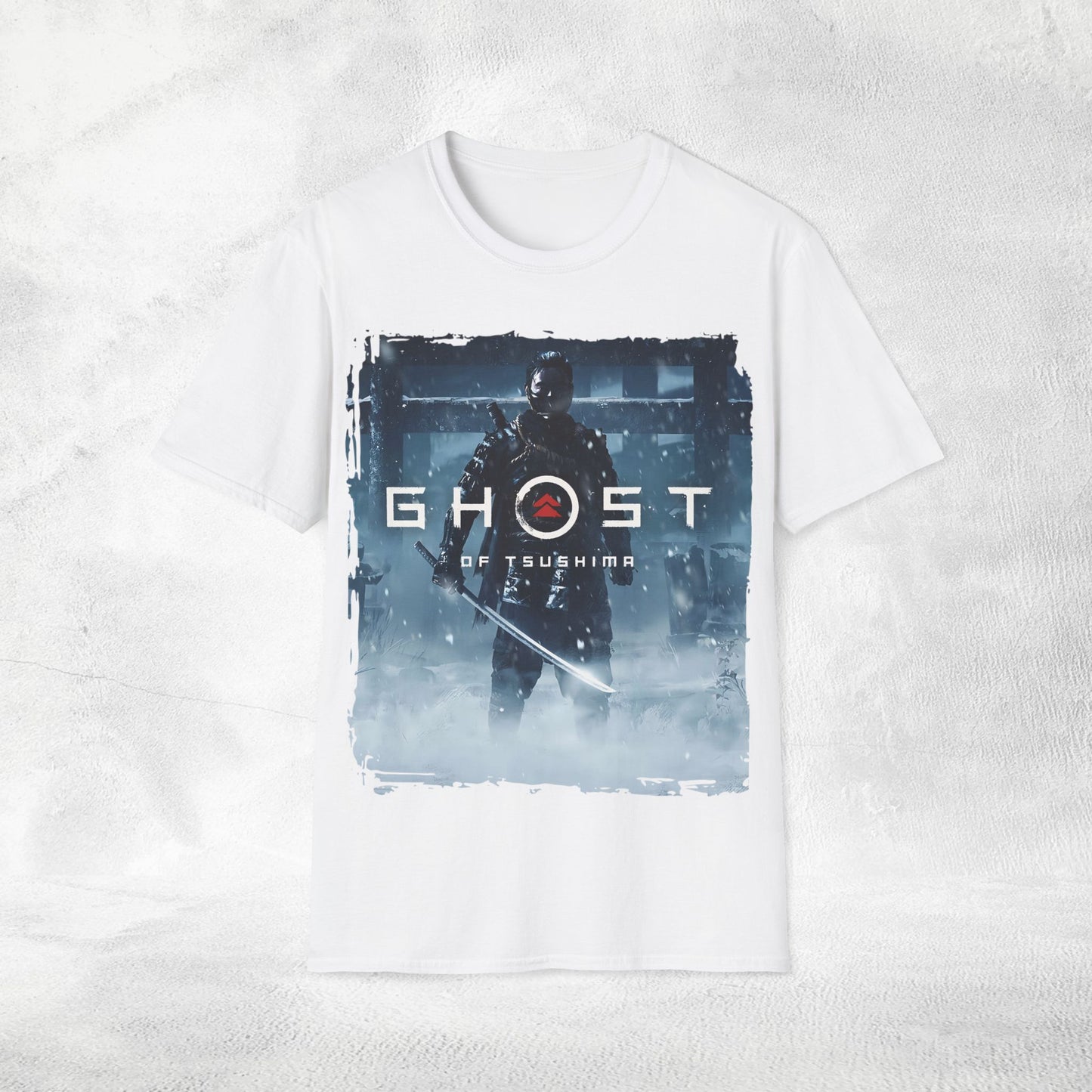 Unisex gaming shirt Ghost of Tsushima