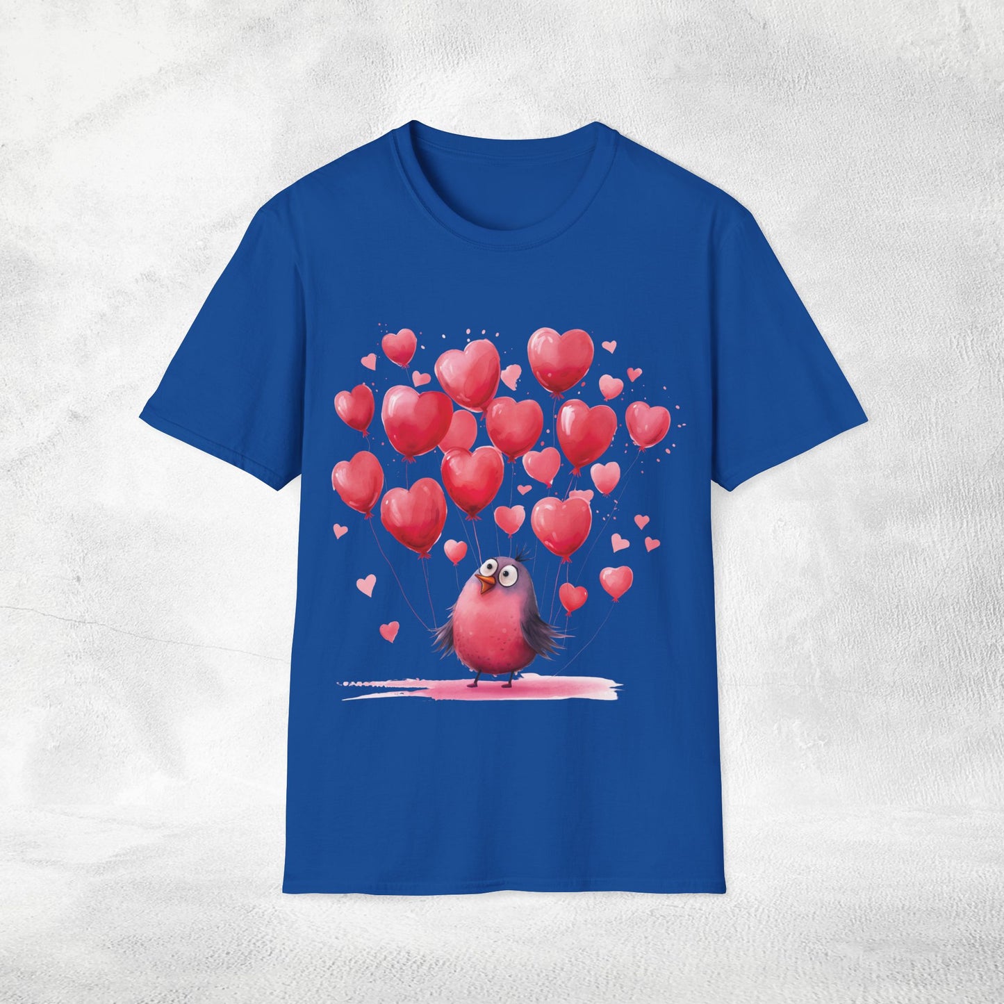 Unisex couples T-Shirt lovebird