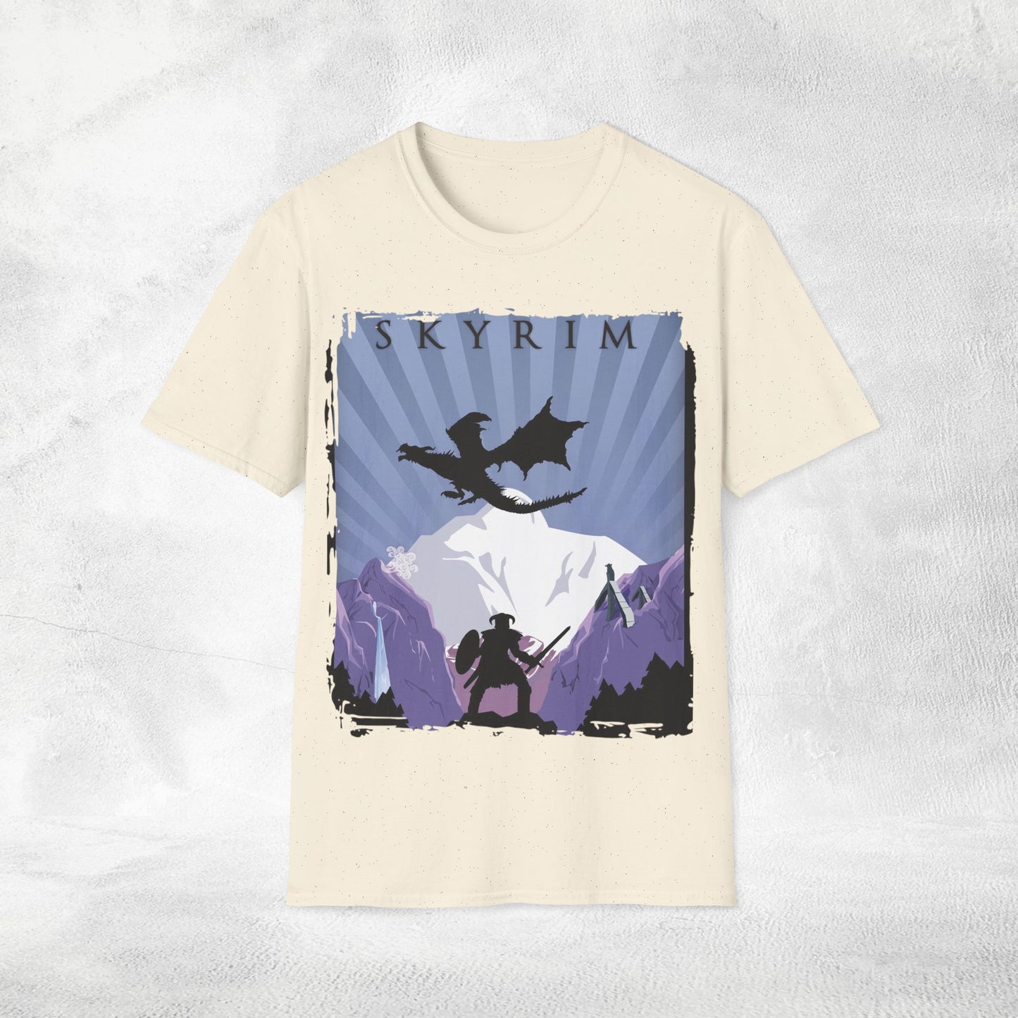 Unisex Gaming shirt Skyrim