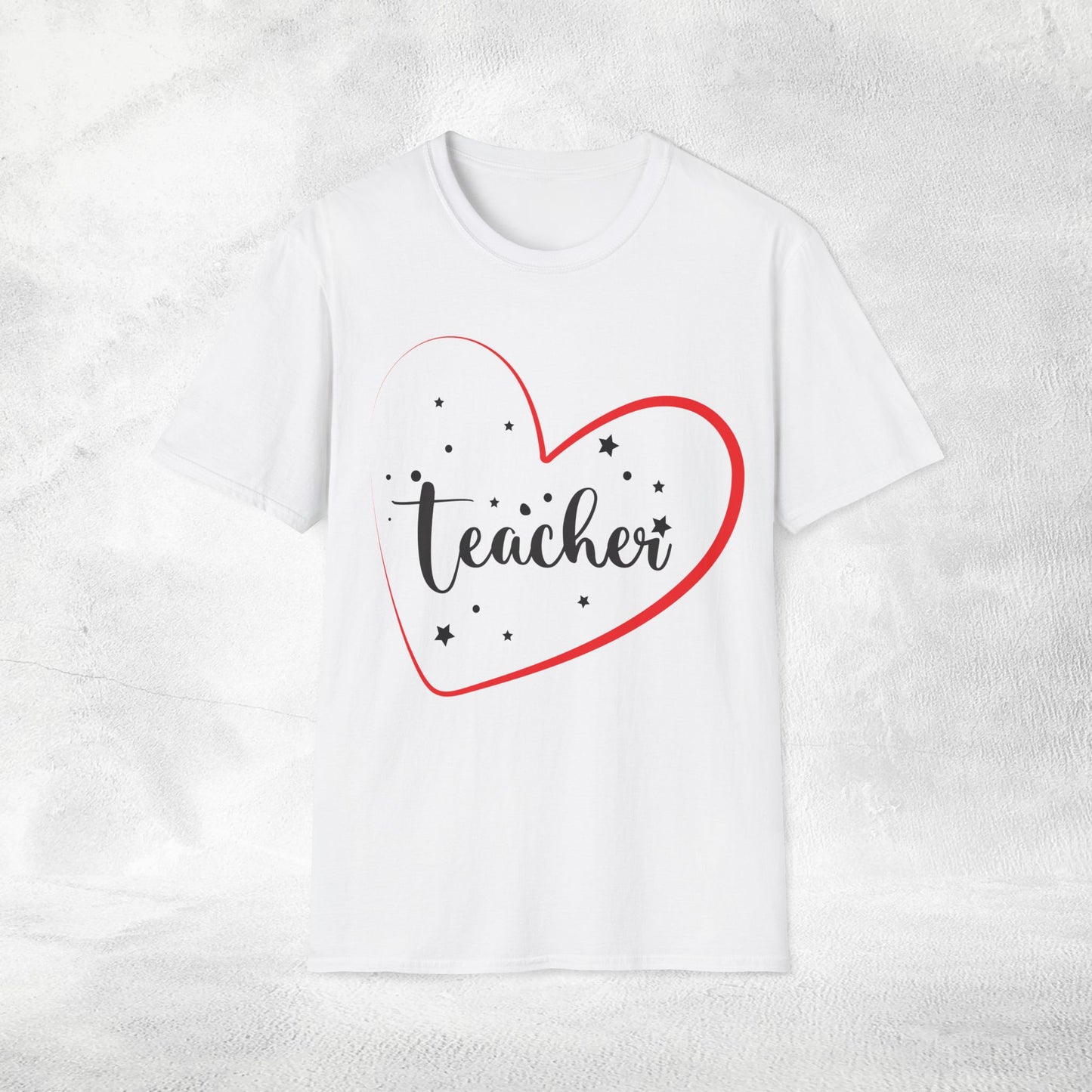 teacher shirt heart