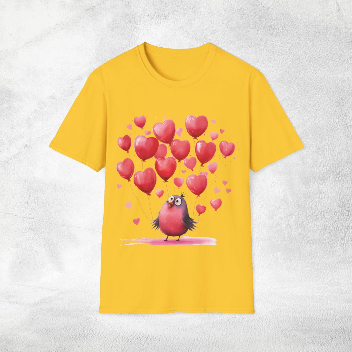 Unisex couples T-Shirt lovebird
