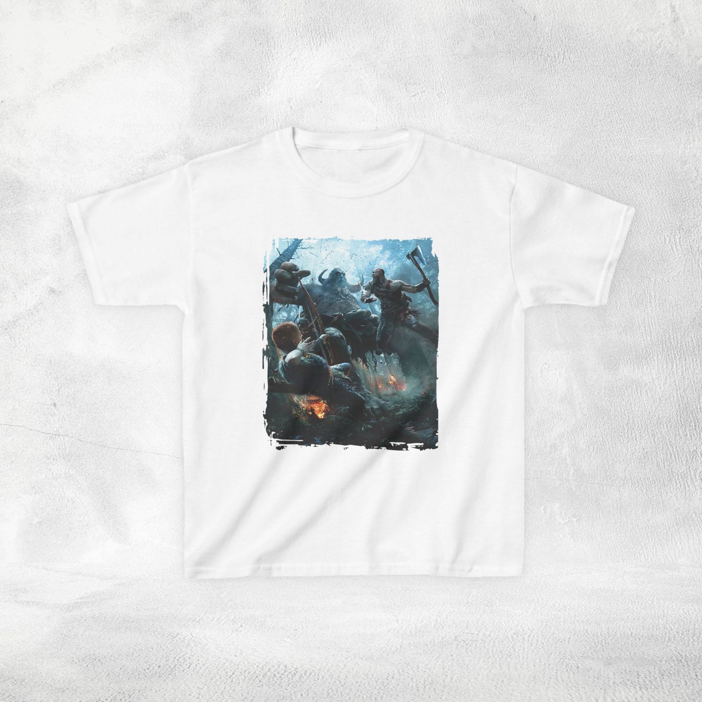Kids gaming shirt Kratos