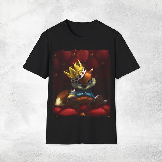 Unisex gaming shirt Conkers Bad Fur Day
