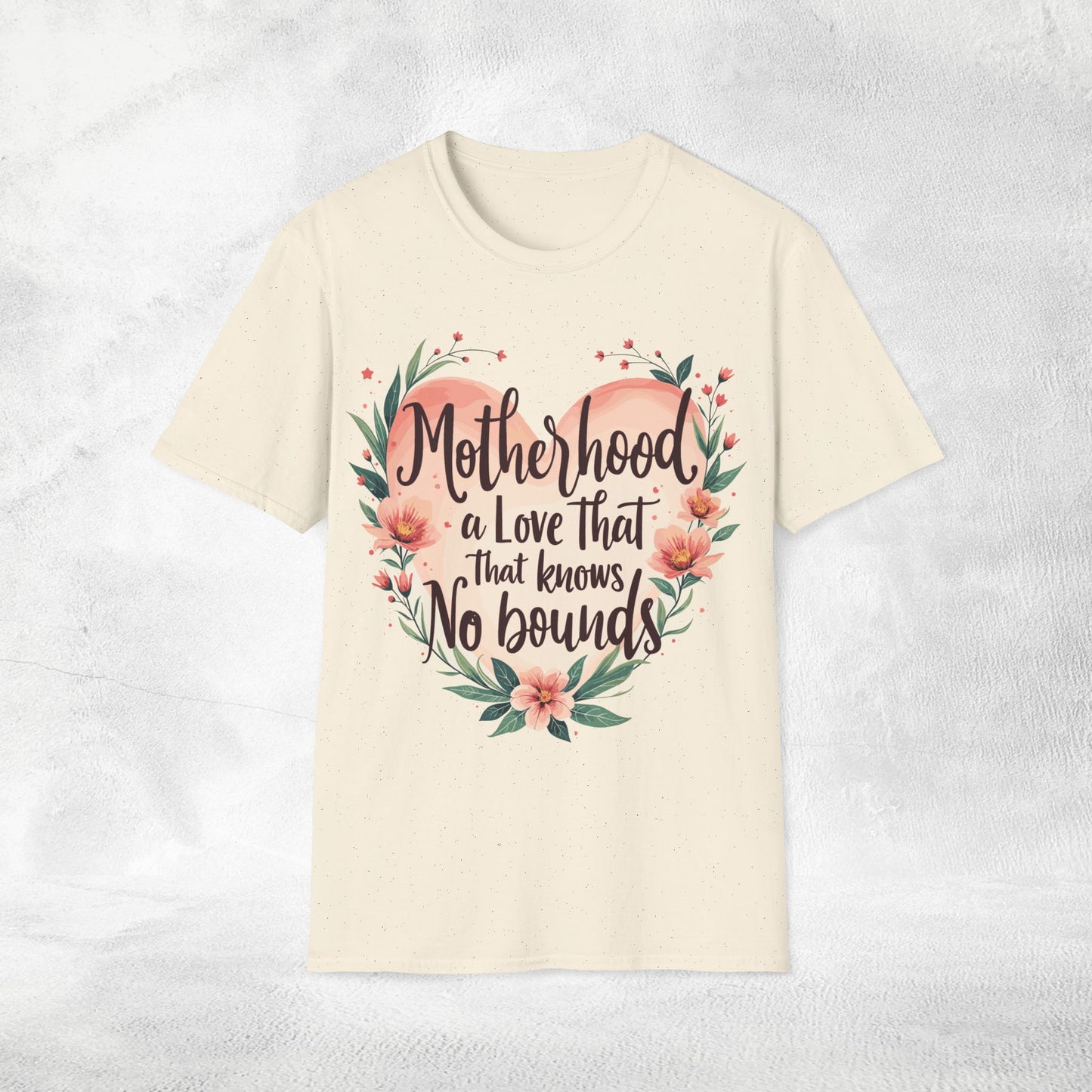 family shirt natural color edition motherhood