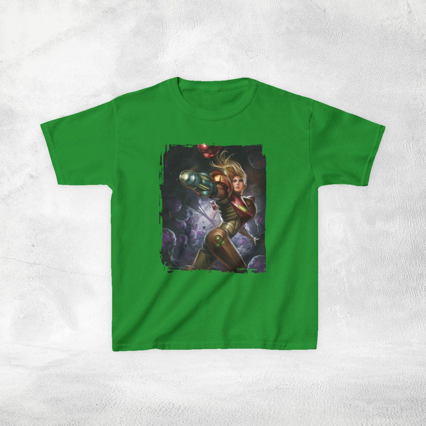 Kids gaming shirt Samus Aran