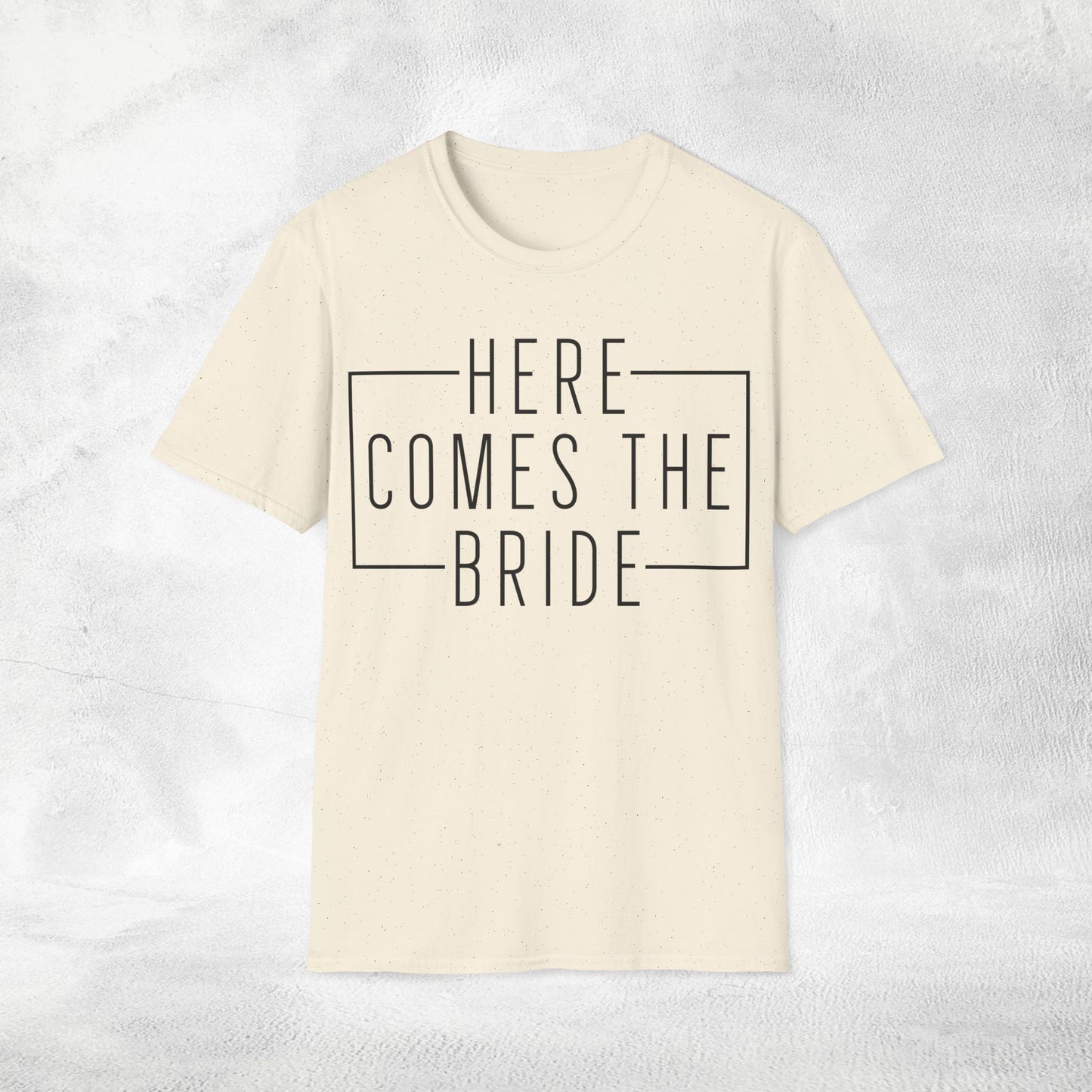 Women's T-Shirt here comes the bride bachelorette party