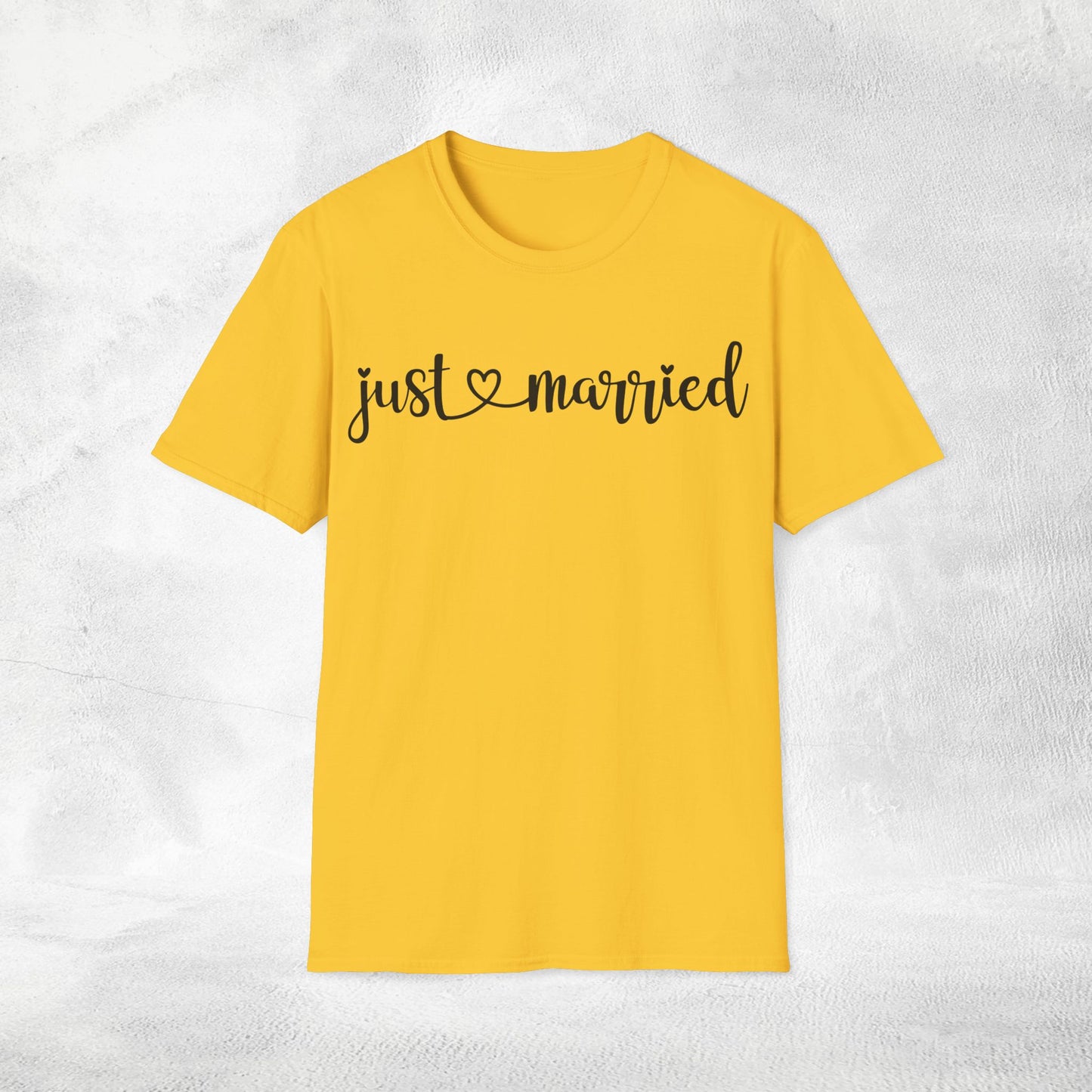 Women's T-Shirt just married bachelorette party