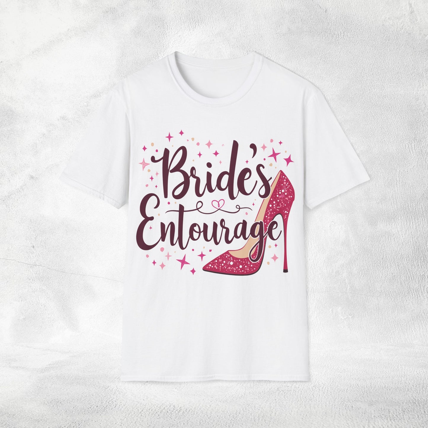 Women's T-Shirt Bride's Entourage bachelorette party