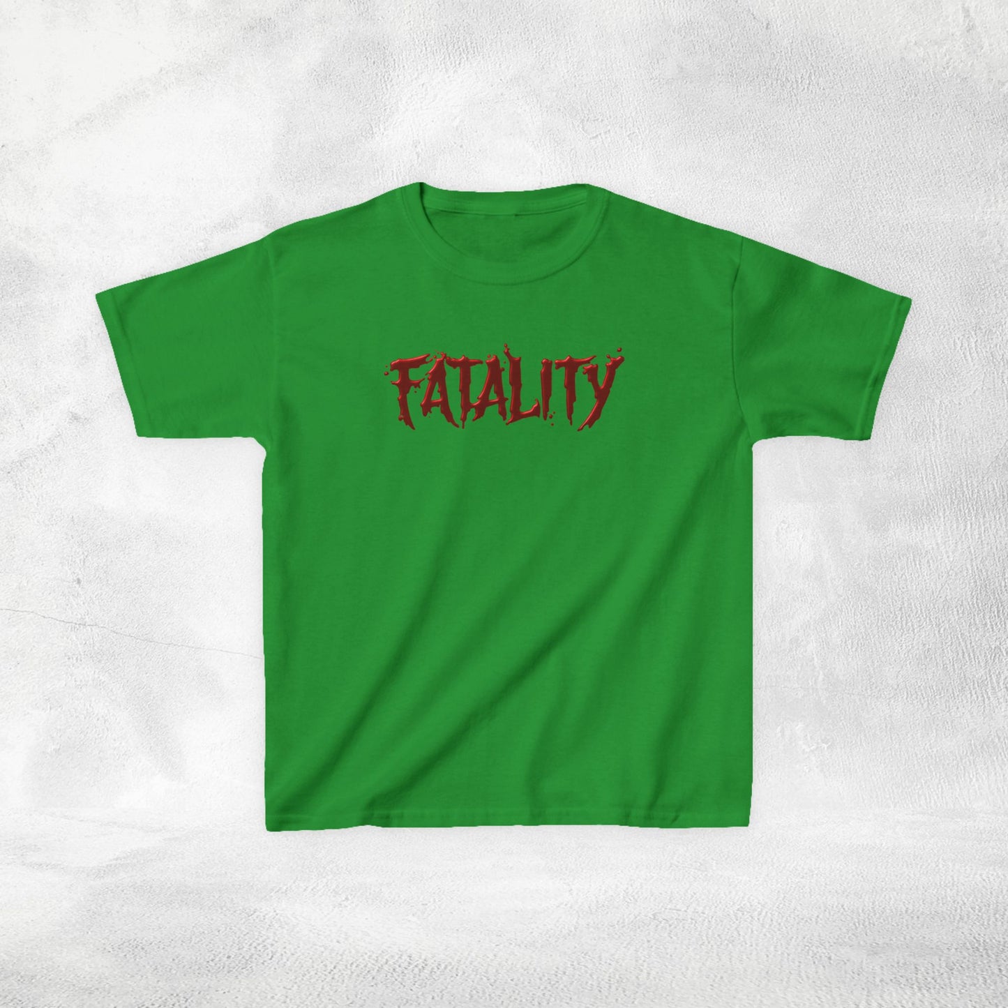 Kids  gaming shirt Mortal Kombat Fatality