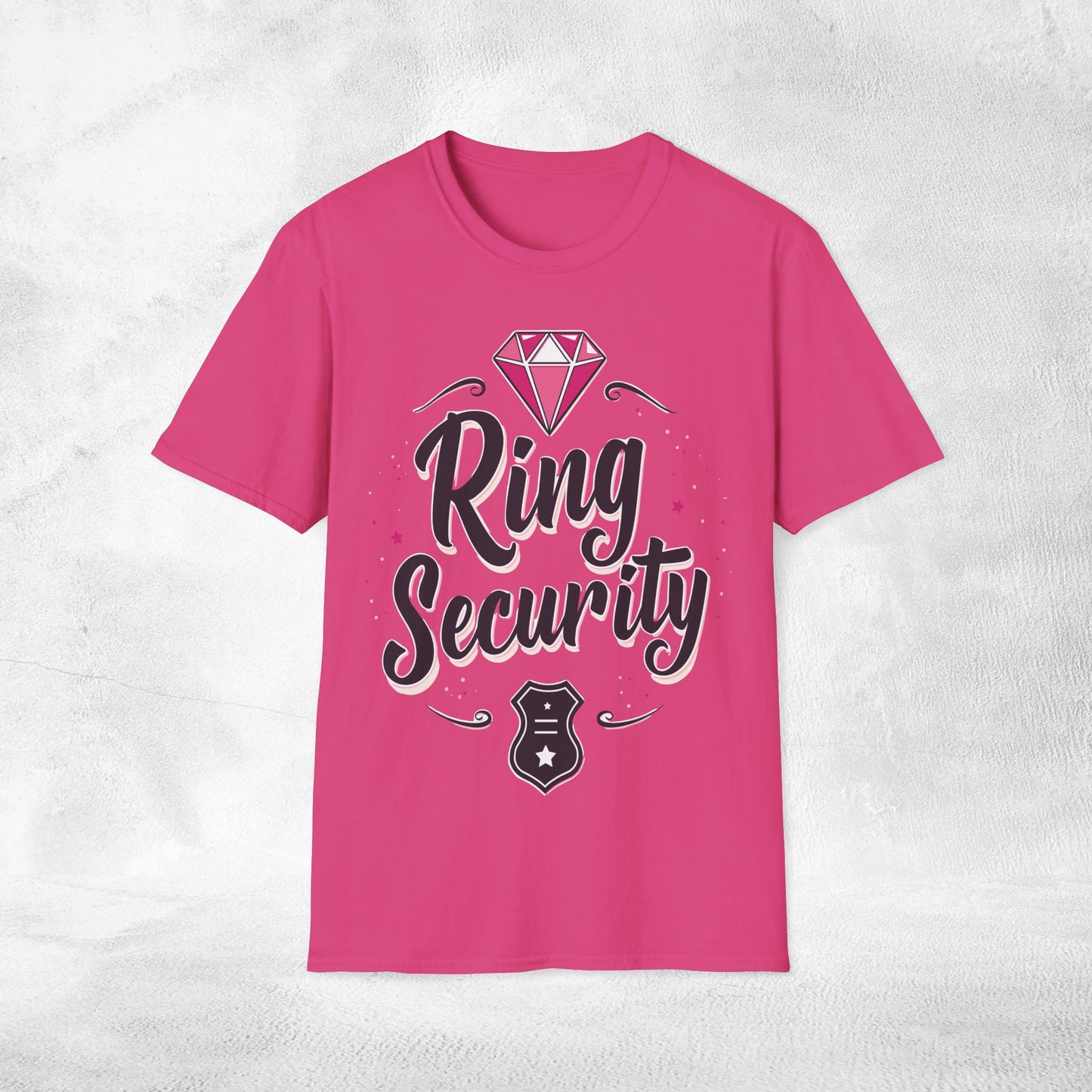 Women's T-Shirt Ring Security bachelorette party