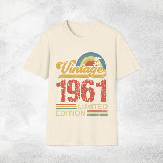 Unisex year of birth shirt 1961