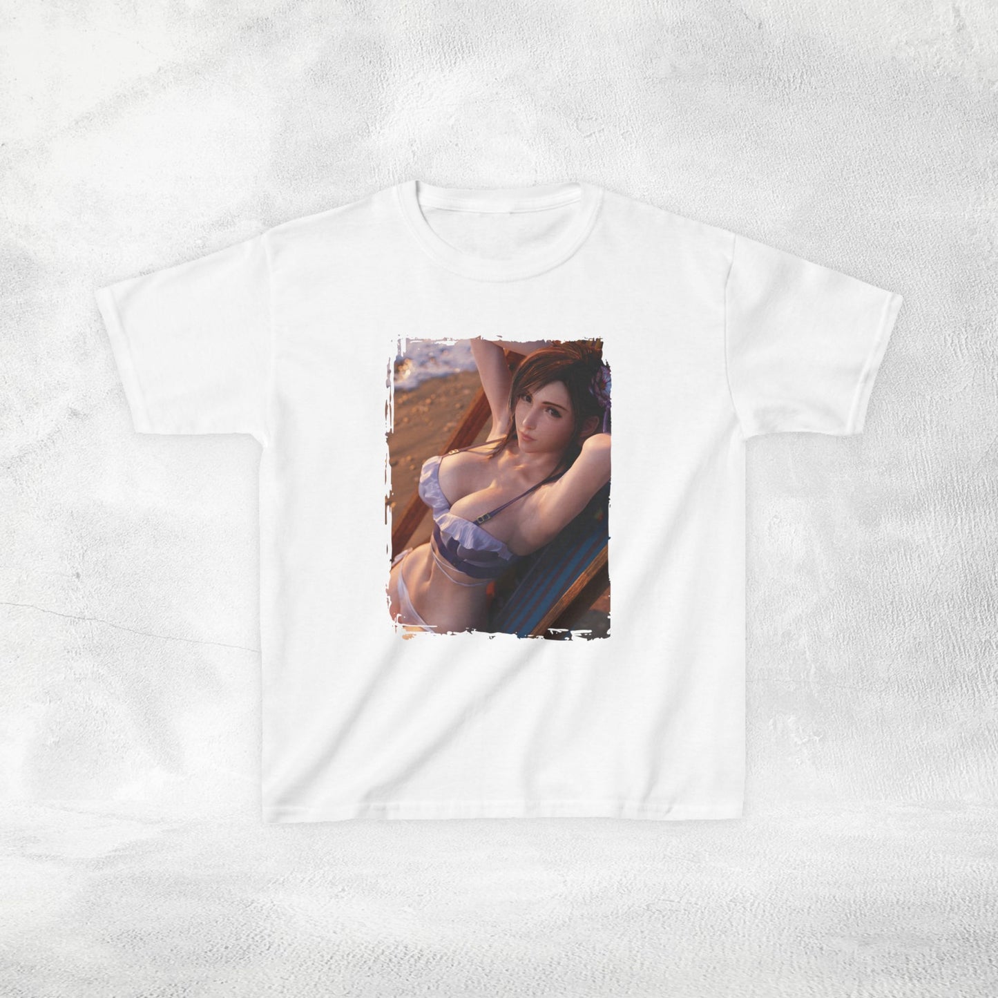 Kids gaming shirt Final Fantasy Tifa Lockhart