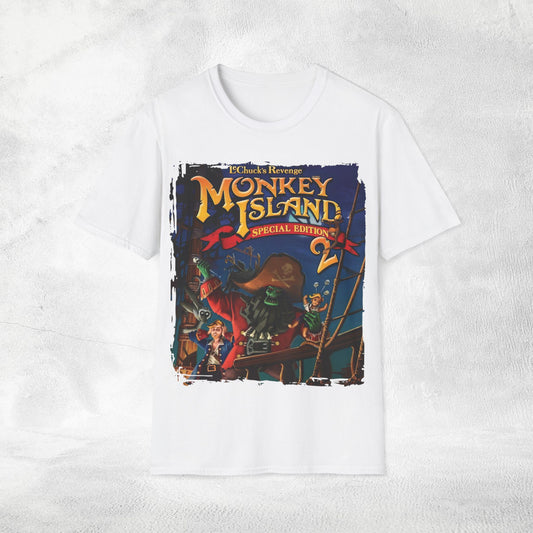 Unisex gaming shirt Monkey Island 2
