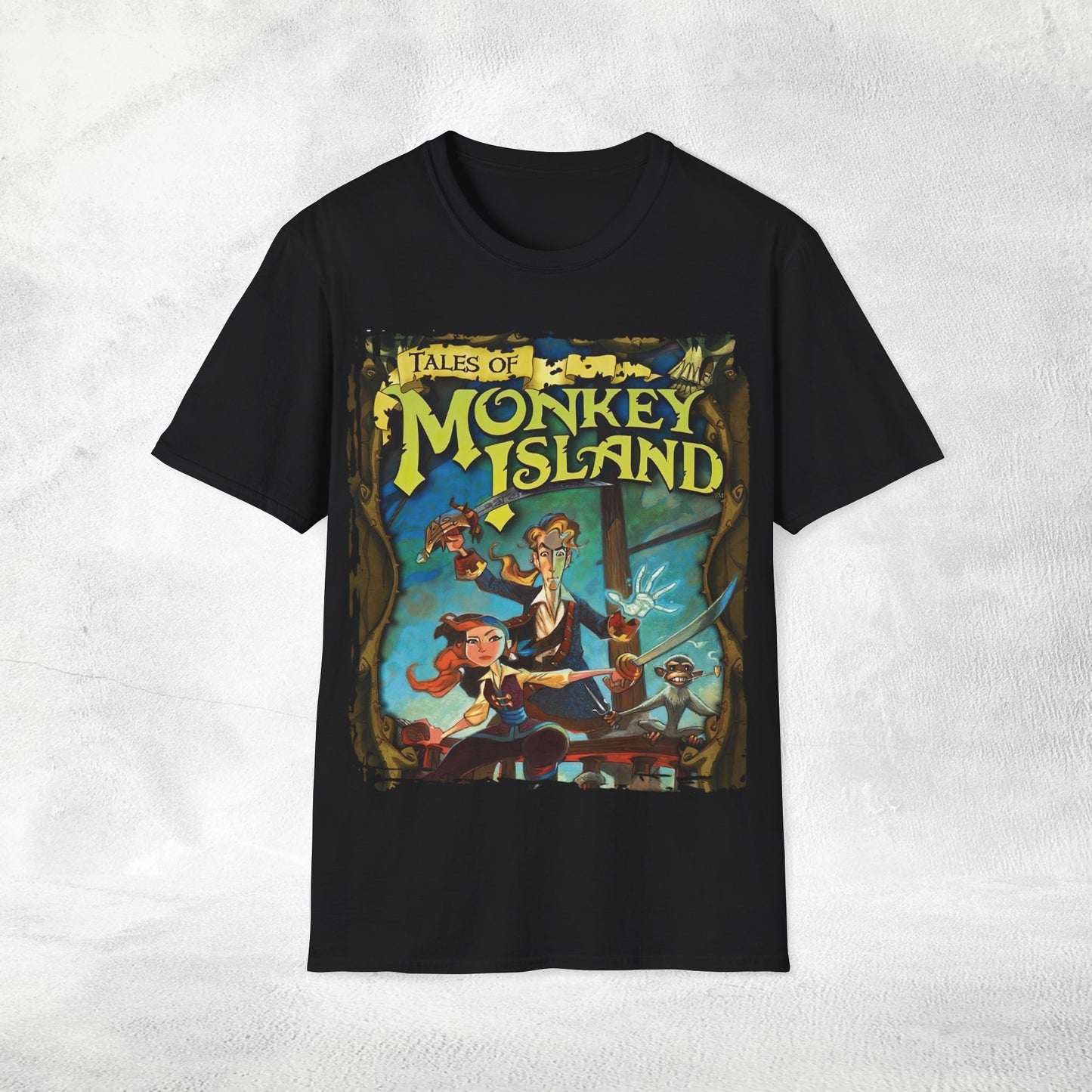 Unisex gaming shirt Monkey Island